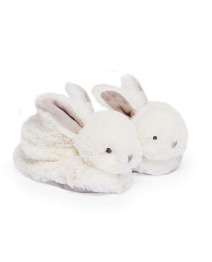 BABY BOOTIES BUNNY W/ RATTLE