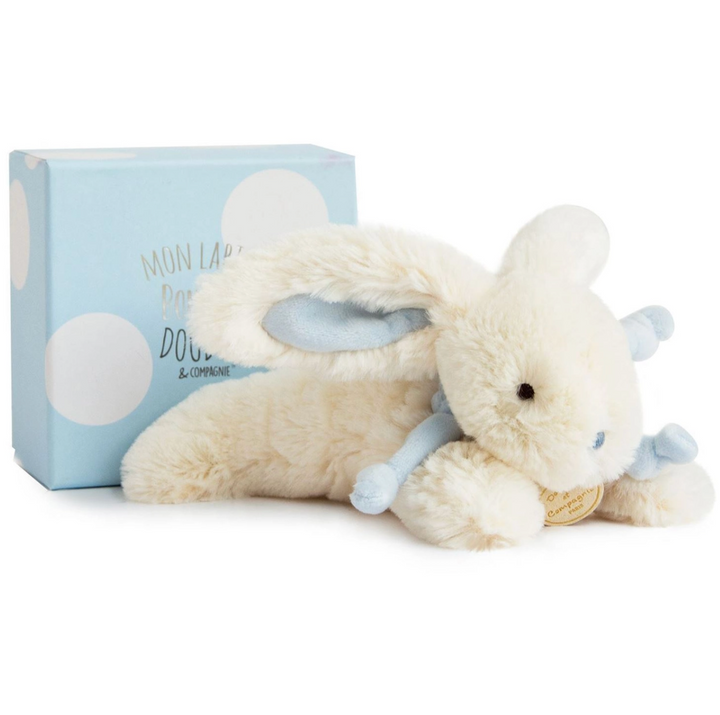 TOY PLUSH BUNNY BLUE