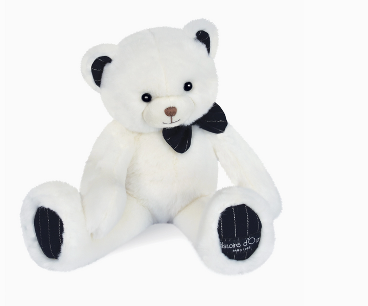 TOY PLUSH BEAR IVORY