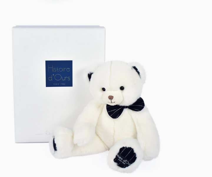 TOY PLUSH BEAR IVORY