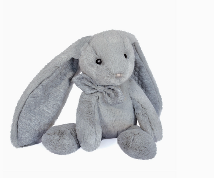 TOY PLUSH BUNNY PEARL GRAY
