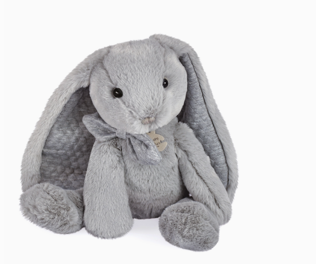 TOY PLUSH BUNNY PEARL GRAY