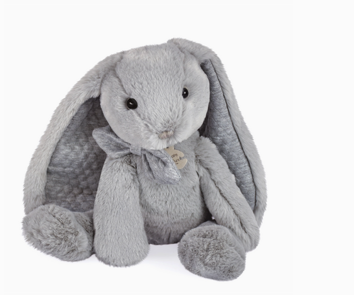 TOY PLUSH BUNNY PEARL GRAY