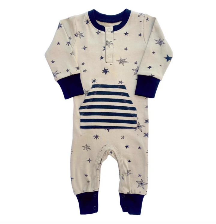 PLAYSUIT COSMIC STAR W/ POCKET
