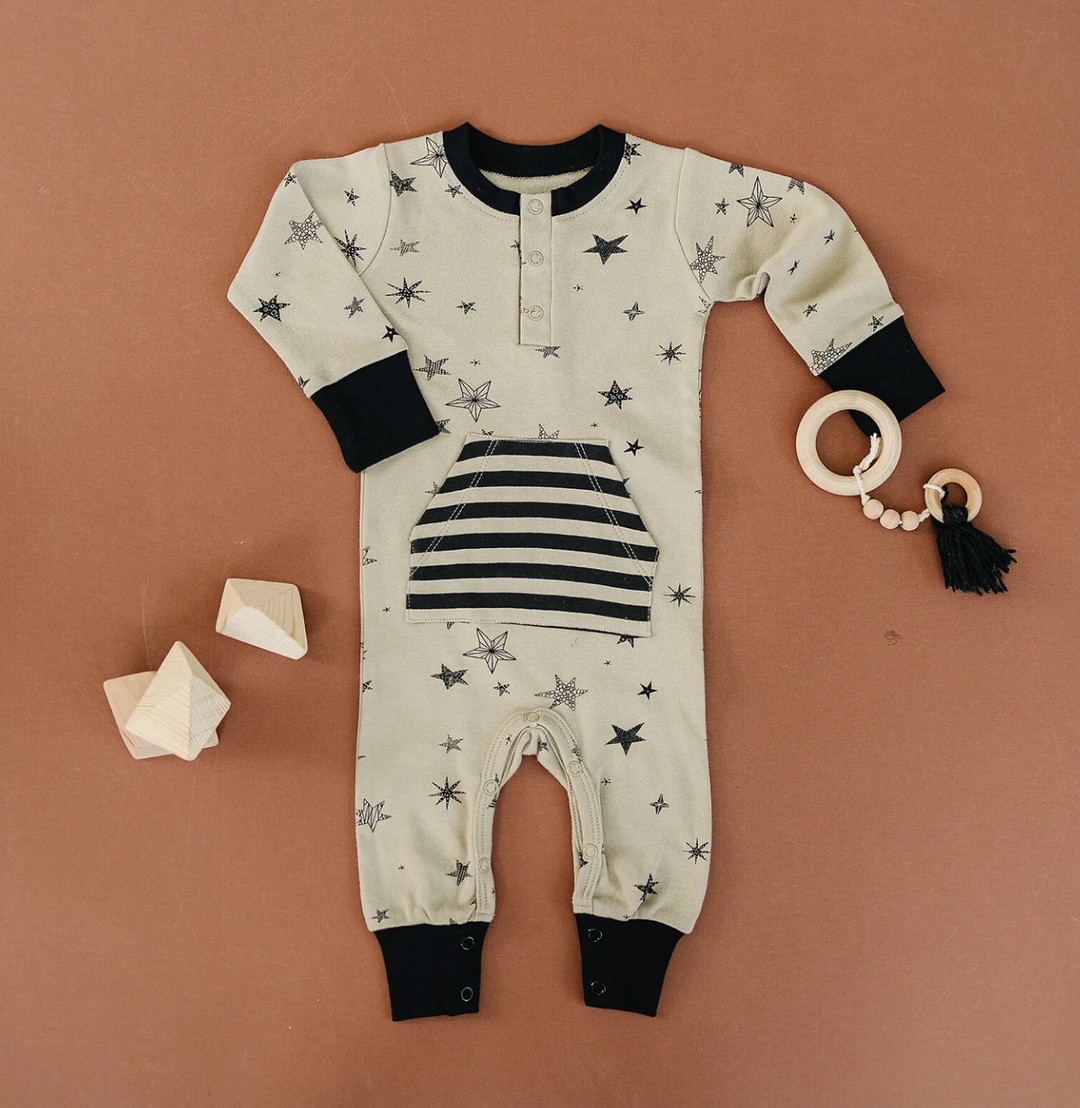 PLAYSUIT COSMIC STAR W/ POCKET