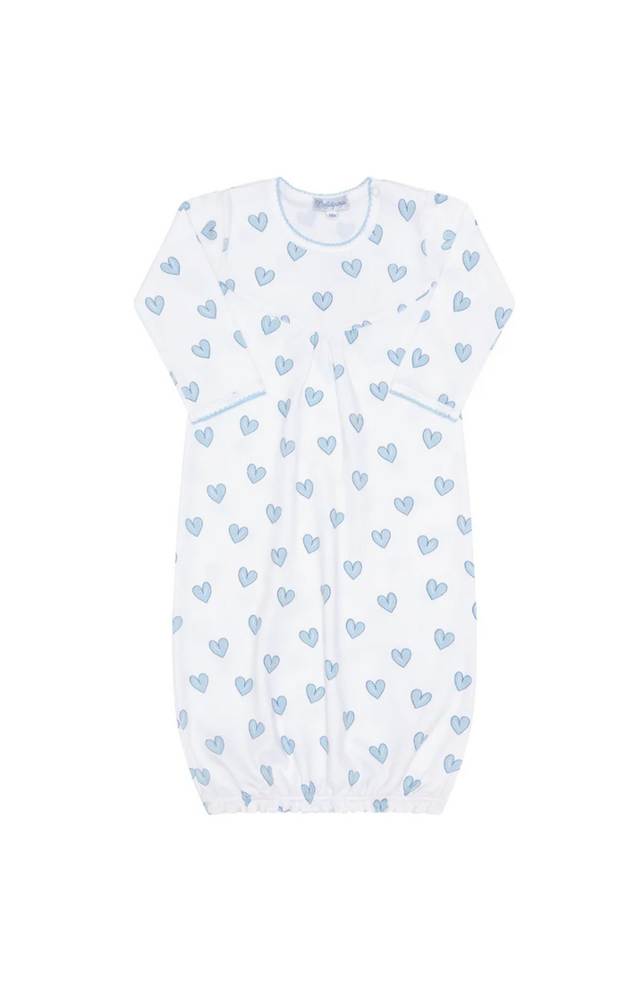 GOWN HEART BLUE