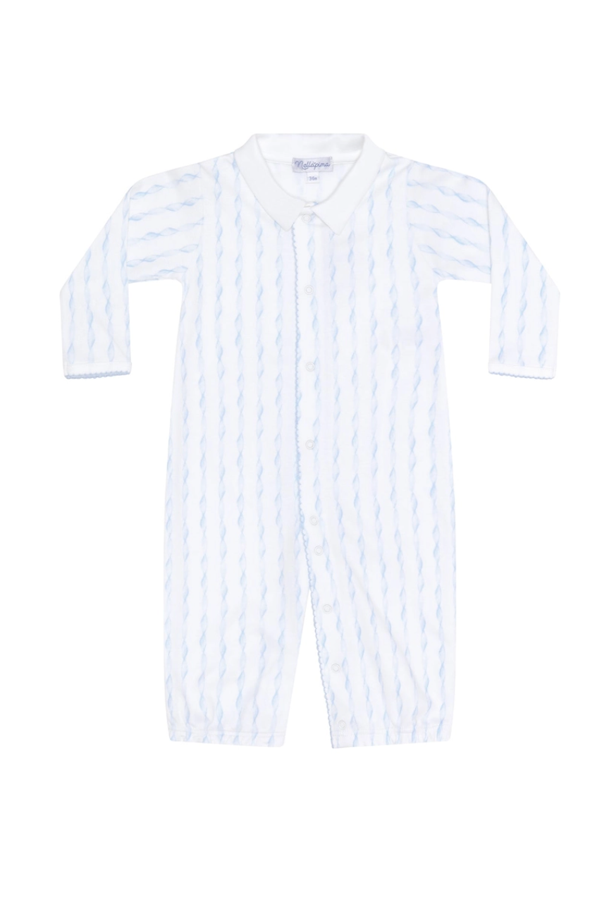 GOWN CONVERTER BLUE TWIRLS