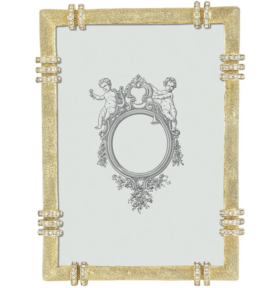 FRAME GOLD CRYSTAL 5X7