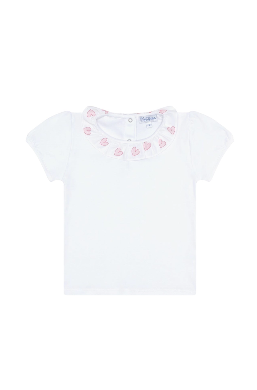 BABY SET SHORT PINK HEART