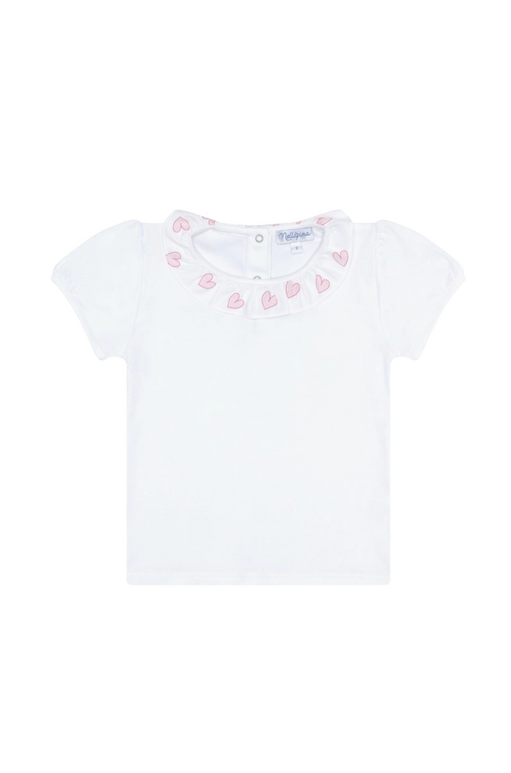 BABY SET SHORT PINK HEART