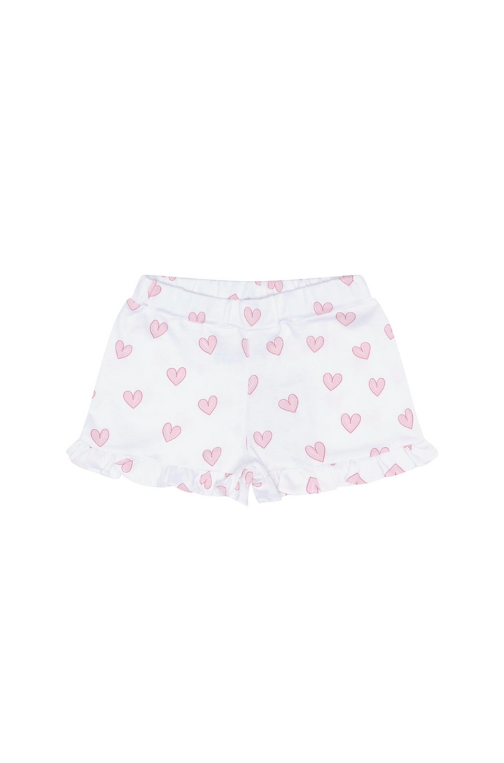 BABY SET SHORT PINK HEART