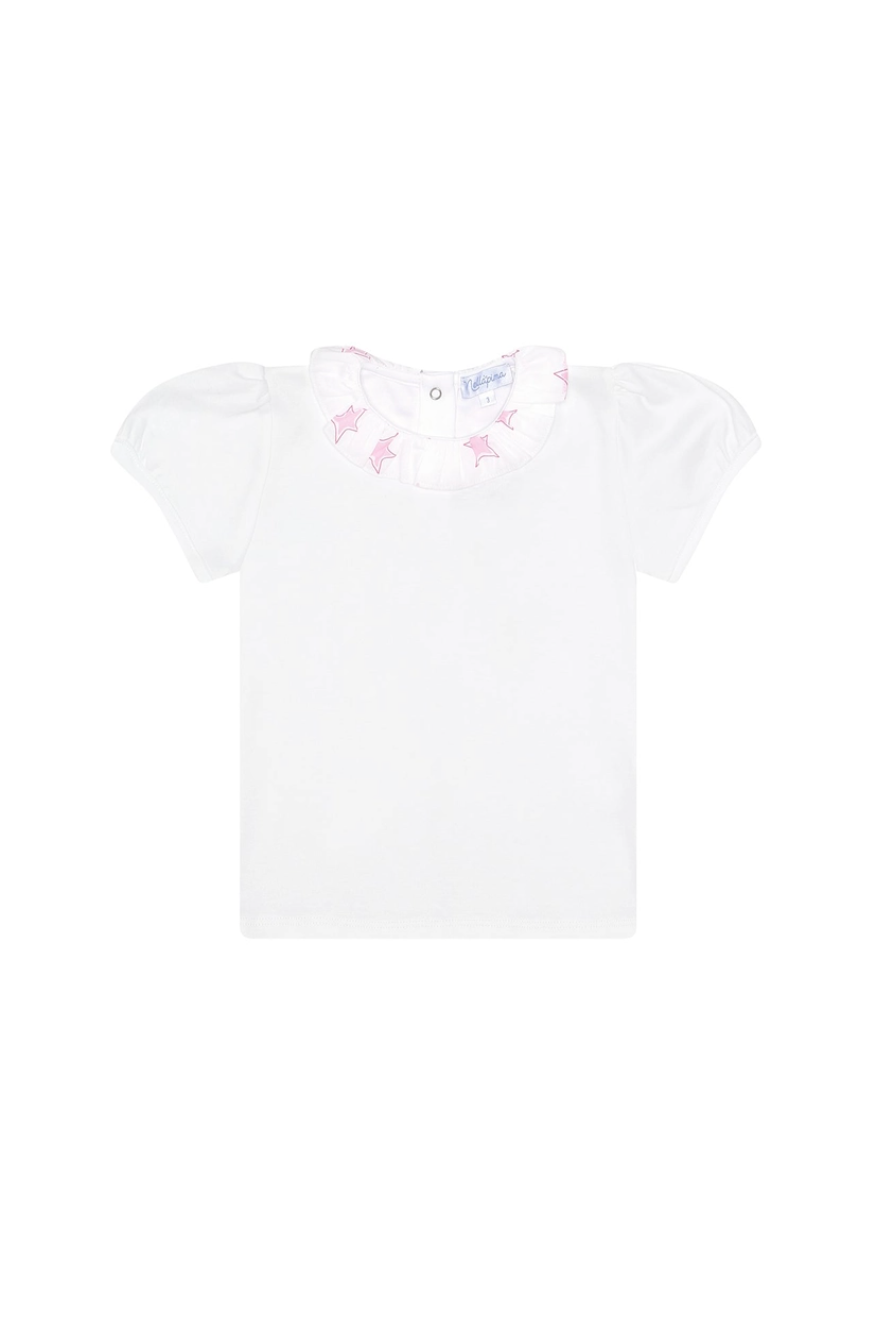 BABY SET SHORT PINK STARS