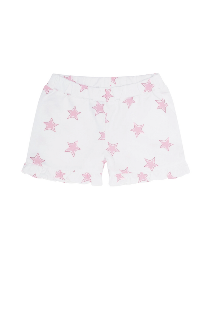BABY SET SHORT PINK STARS