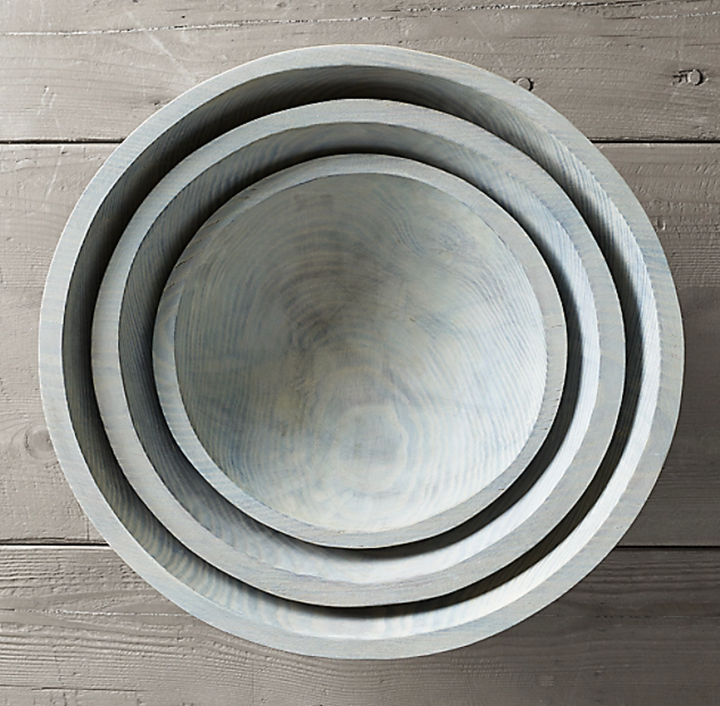 BOWL DRIFTWOOD OAK ROUND