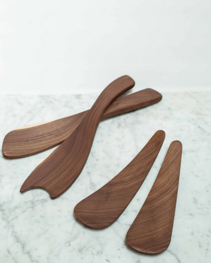 SALAD TOSSERS BLACK WALNUT