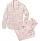 PAJAMA SET SILK PINK KEY TO HEART (NRD)