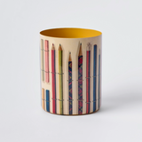 POT ENAMEL VINTAGE PENCILS & CHALKS