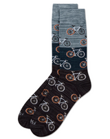 MEN'S SOCKS PATTERNED BICYCLES