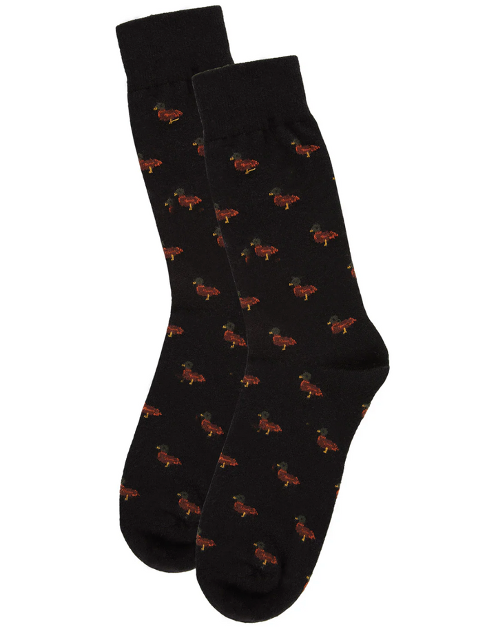 MEN'S SOCKS CASHMERE RED DUCK