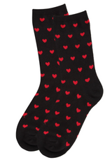 WOMEN'S SOCKS CASHMERE HEARTS