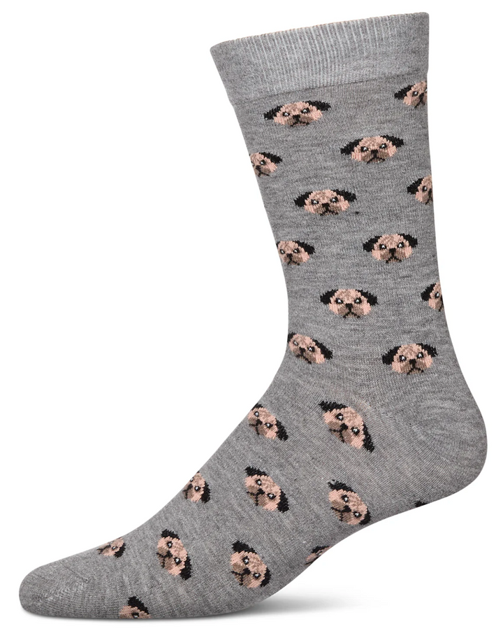 MEN'S SOCKS CASHMERE DOG FACES