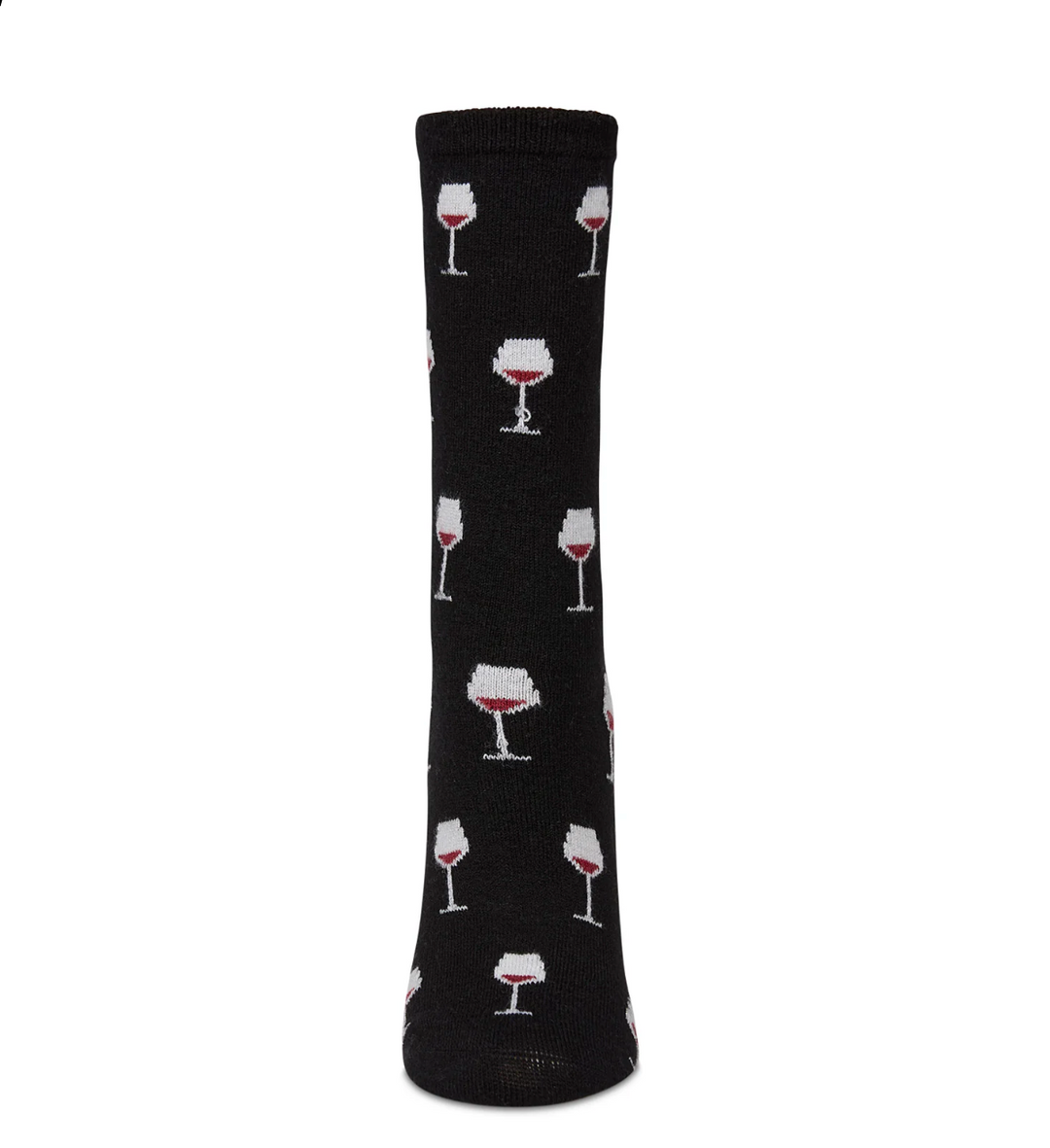 WOMEN'S SOCKS CASHMERE CREW WINE