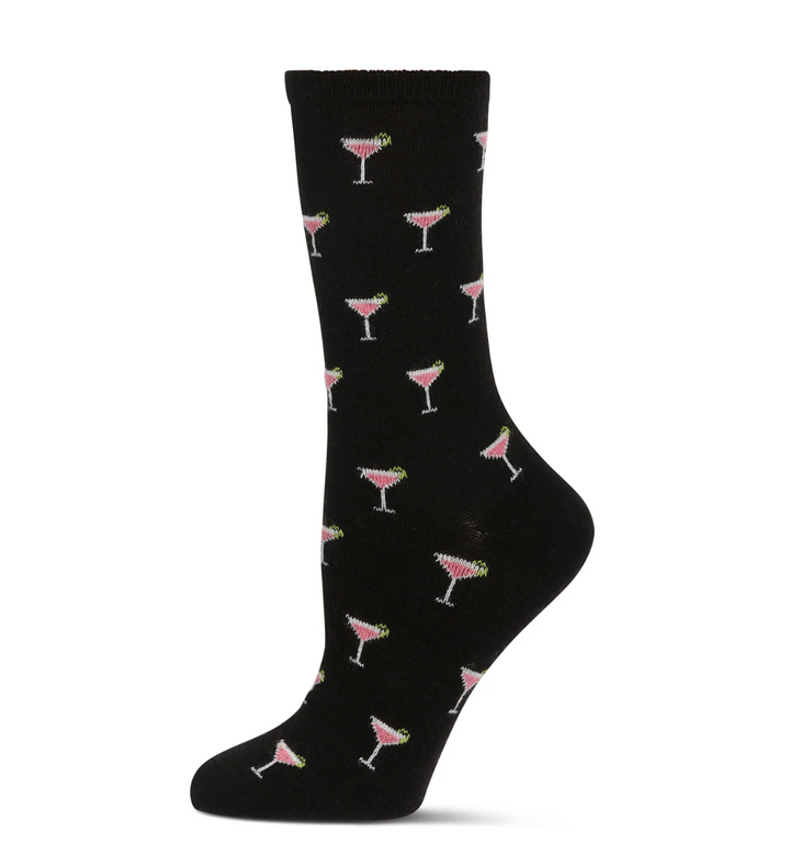 WOMEN'S SOCKS CASHMERE CREW COSMO