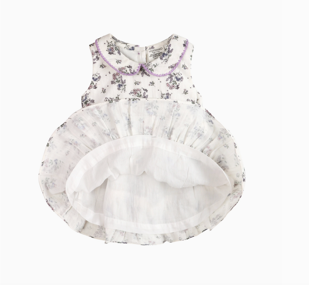 BABY DRESS & BLOOMER FLORAL MULTI