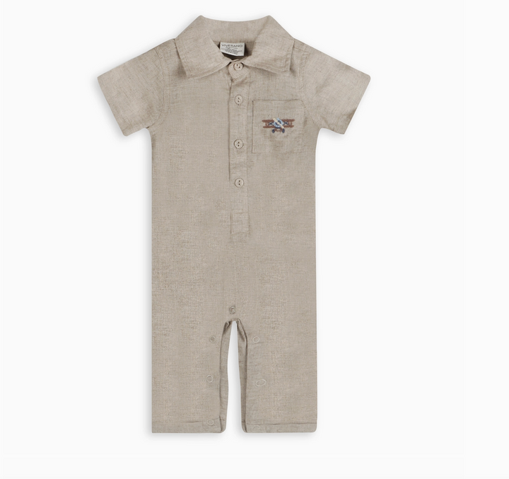 JUMPSUIT ROMPER LINEN