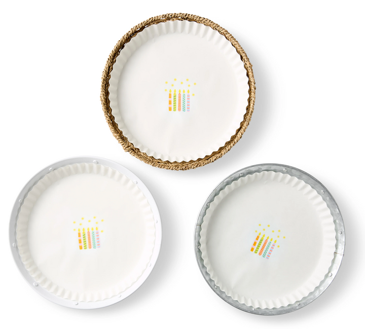 LINERS (PLATE) CELEBRATE DUO SET/40