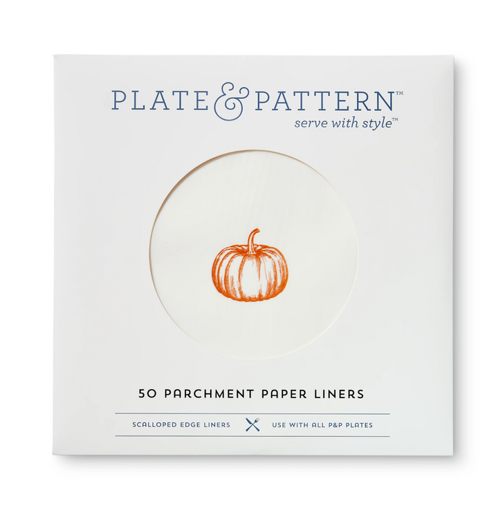 LINERS (PLATE) PUMPKIN SPICE SET/50