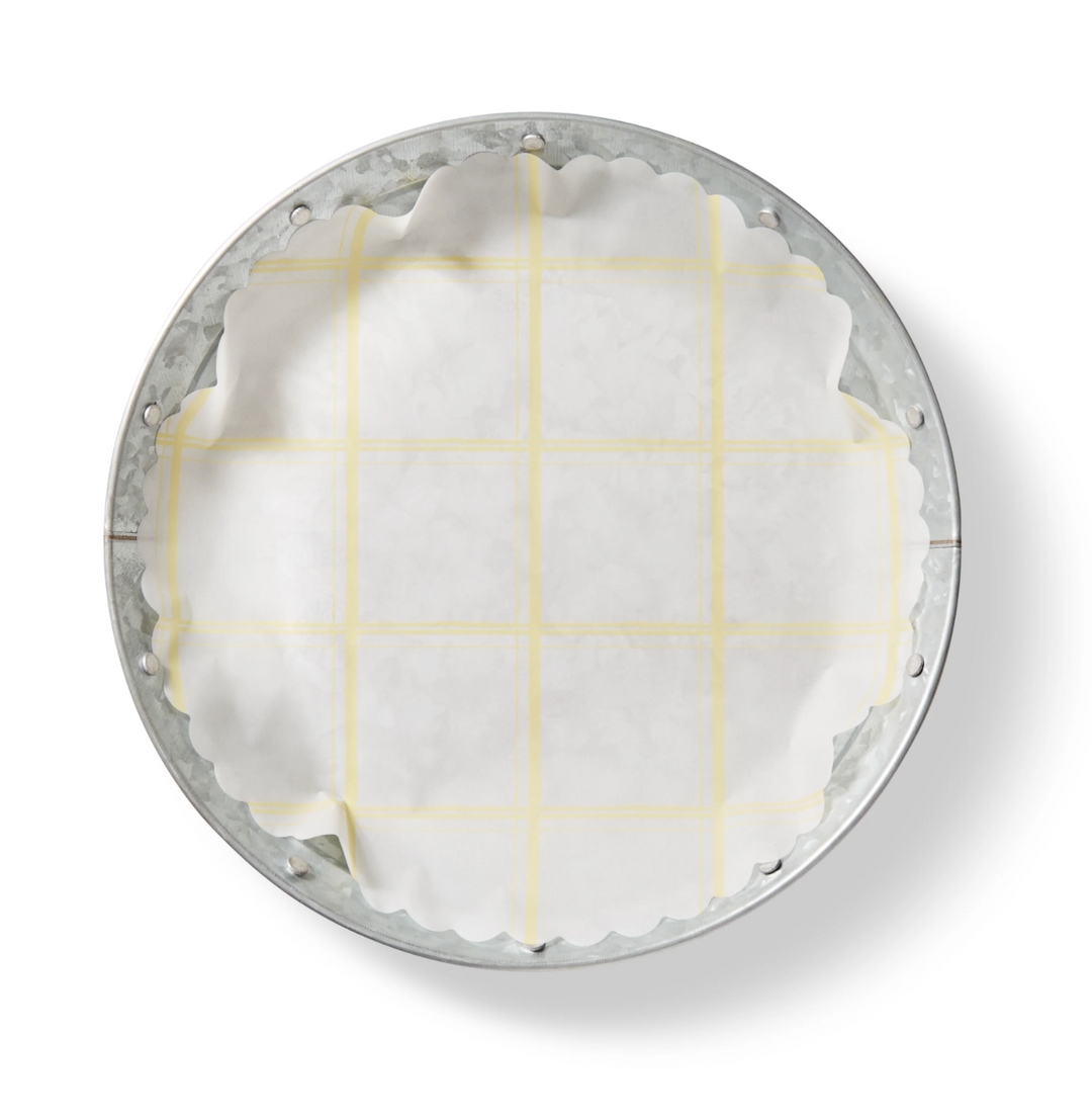 LINERS (PLATE) LEMON CHIFFON SET/50