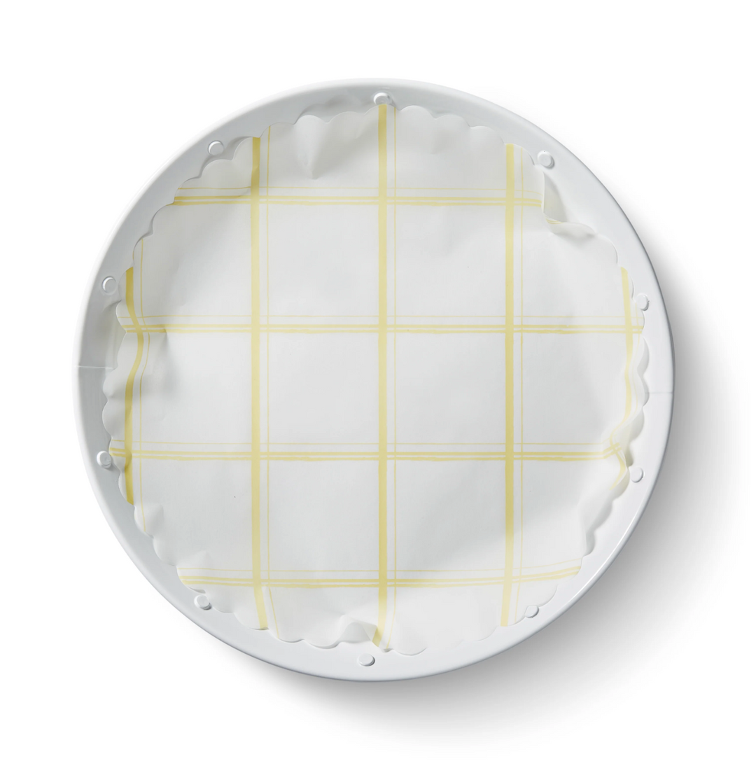 LINERS (PLATE) LEMON CHIFFON SET/50