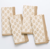 NAPKIN BEIGE FLORAL