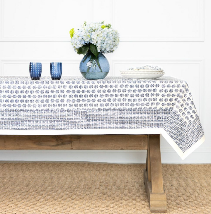 TABLECLOTH BLUE ELISE