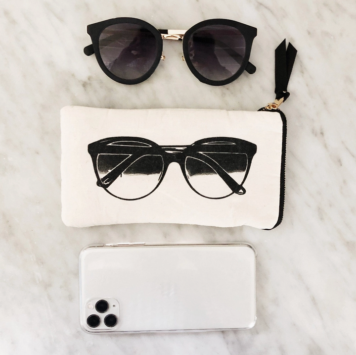 CASE GLASSES W/ POCKET CREAM