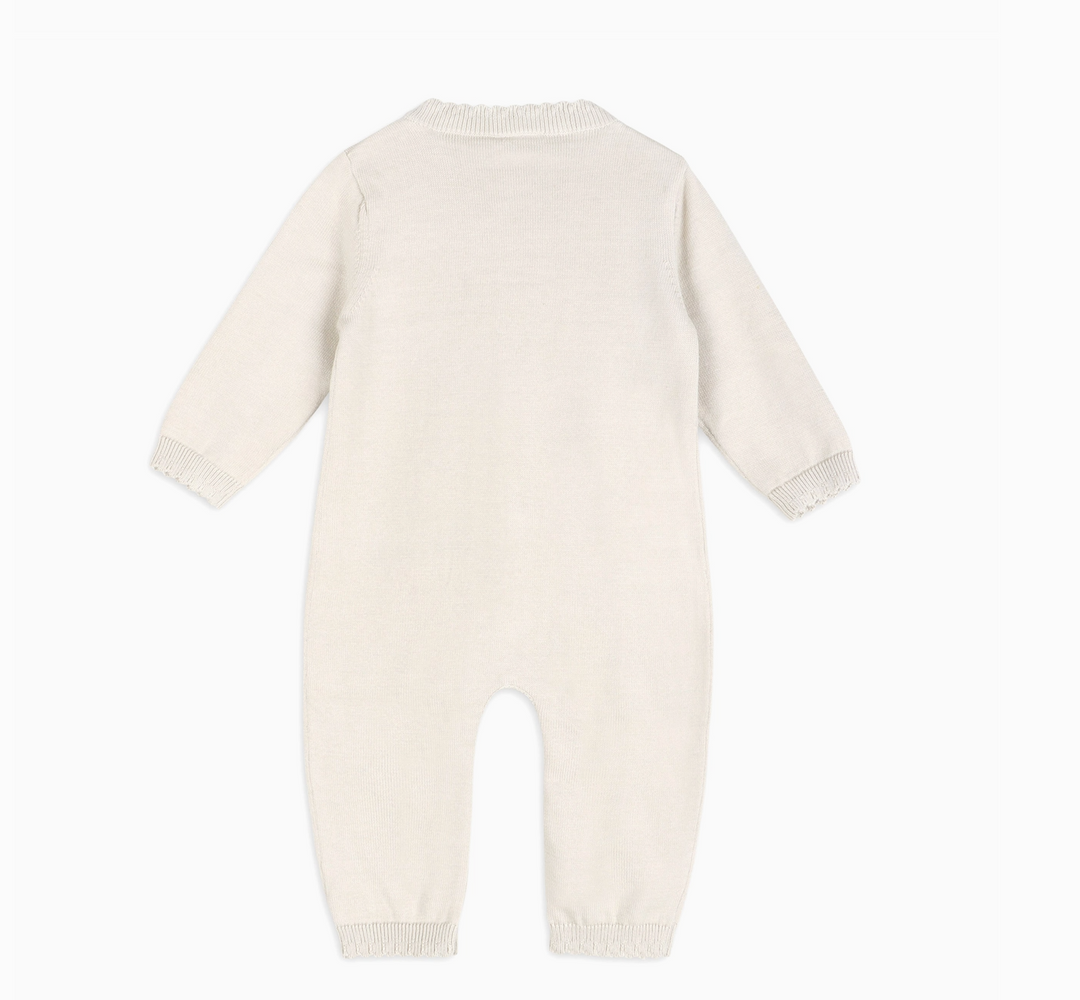 JUMPSUIT POINTELLE EVIE BOW