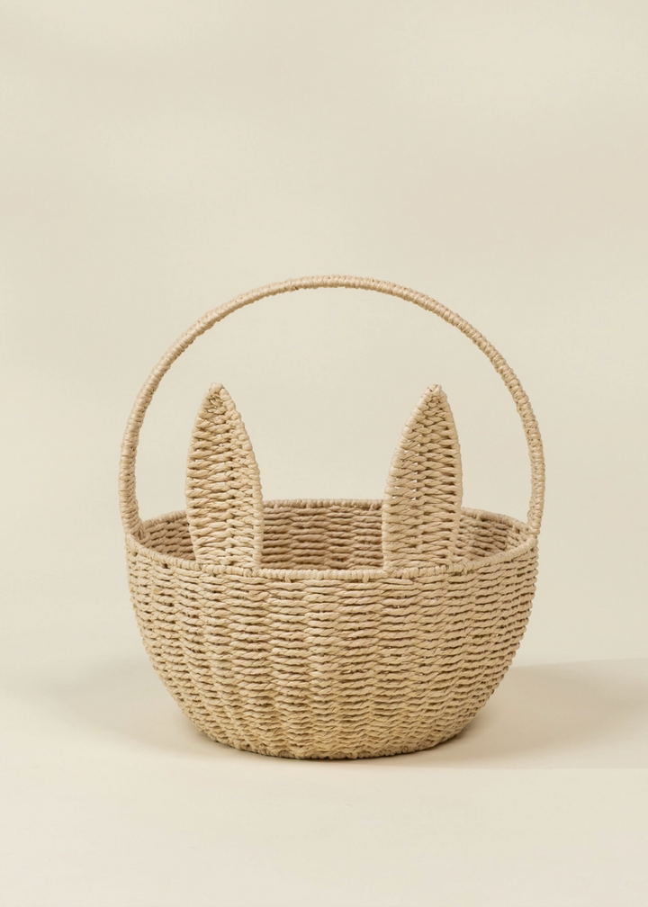 BASKET BUNNY EARS LARGE