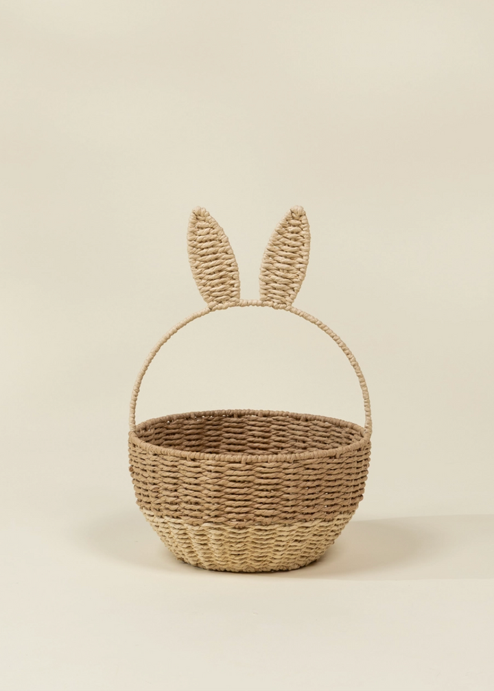 BASKET BUNNY EARS MEDIUM