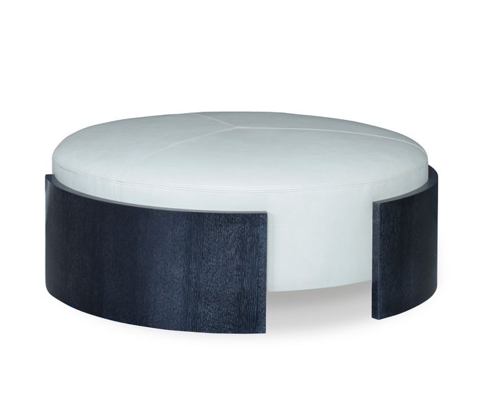 LUNAR OAK OTTOMAN