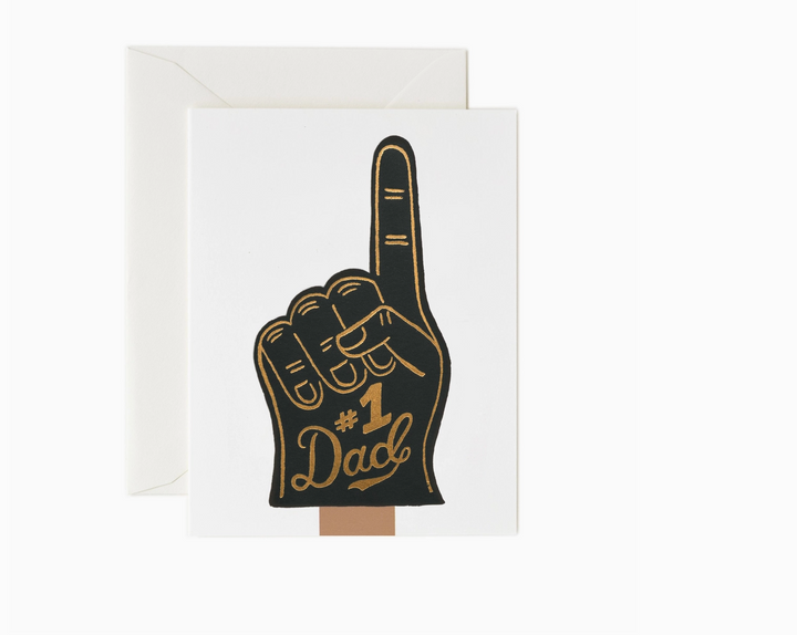 GREETING CARD "#1 DAD"