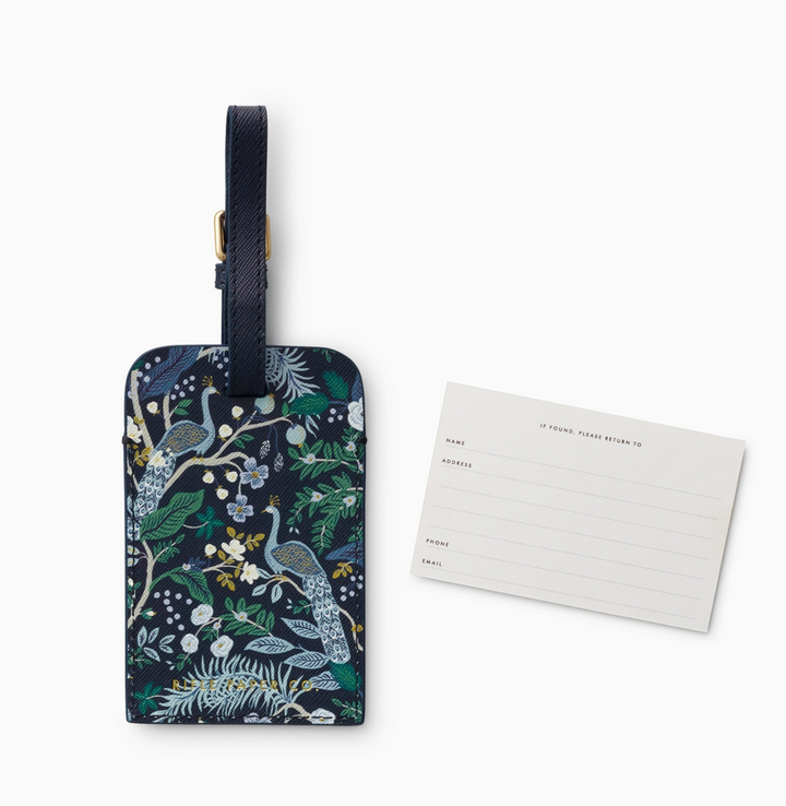 LUGGAGE TAG PEACOCK