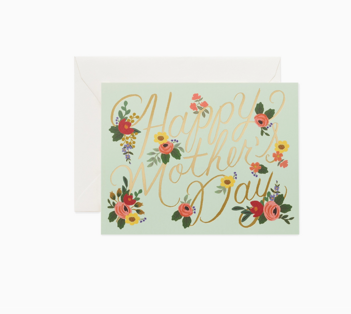 GREETING MOTHER'S DAY CARD "ROSA"