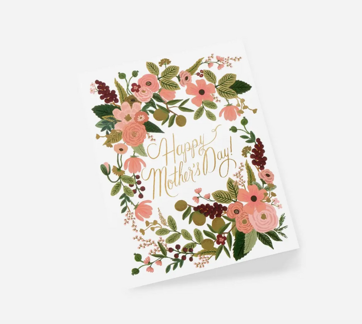 GREETING MOTHER'S DAY CARD "GARDEN PARTY"