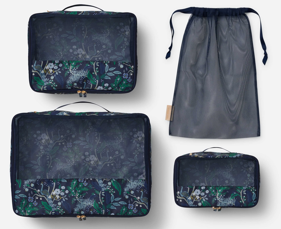 PACKING CUBE PEACOCK SET
