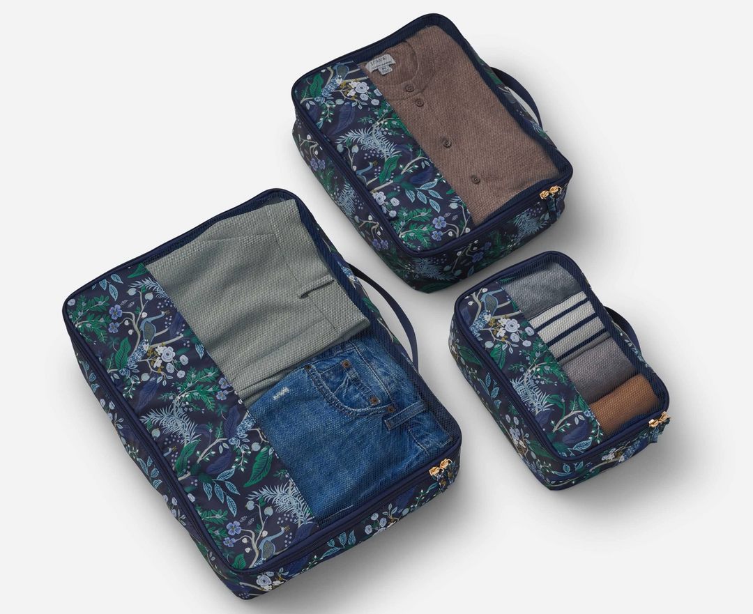PACKING CUBE PEACOCK SET