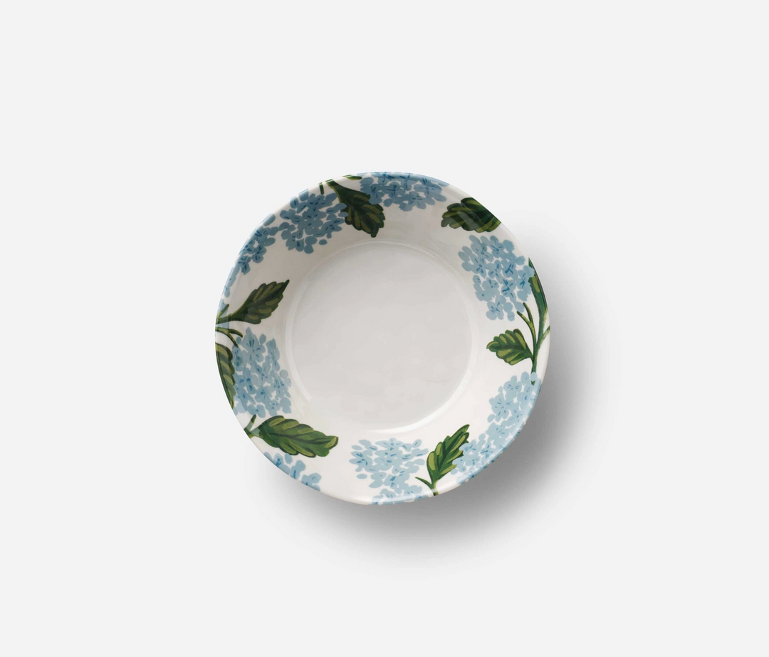 BOWL HYDRANGEA MELAMINE SET/4
