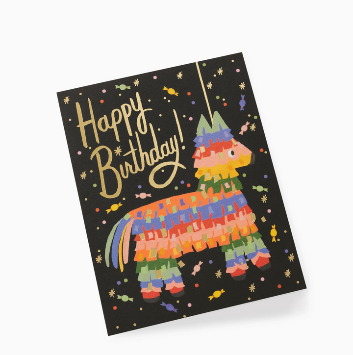 BIRTHDAY GREETING CARD "PINATA"