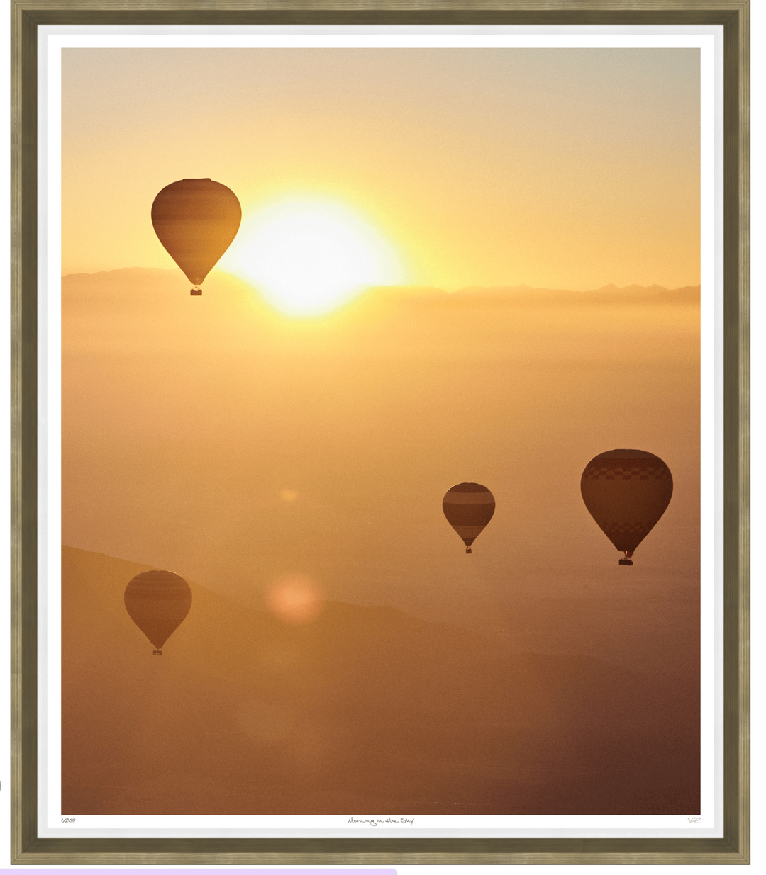 ART MORNING IN THE SKY 50X43