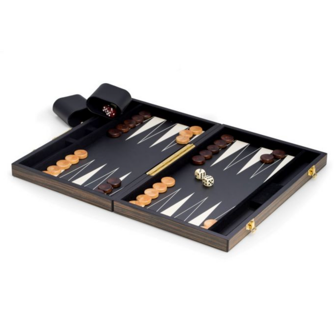 BACKGAMMON SET BIRCH COLORED